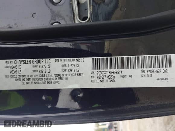 2013 Dodge Charger RT z VIN 2C3CDXCT8DH676914, wystawiony jako IAAI lot #41653738 z przebiegiem 159 654 mil mil oraz . Historia ofert i sprzedaży dostępna na DreamBid. Obrazek 9.