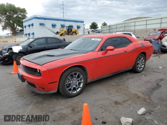 2017 Dodge Challenger GT with VIN 2C3CDZGG8HH581008, listed as a Copart auction lot 66030745 with 58,117 mi miles and Clean title. Bid and sale history available at DreamBid. Image 1.