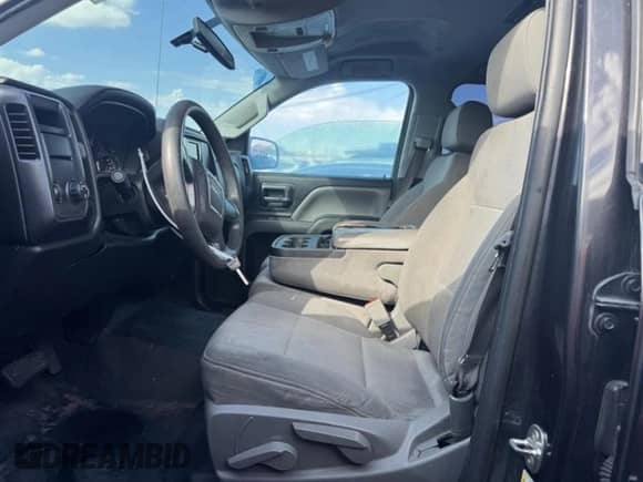 2015 GMC Sierra 1500 with VIN 1GTR1TEH4FZ163372, listed as a Copart auction lot 81244845 with 198,701 mi miles and Salvage title. Bid and sale history available at DreamBid. Image 7.