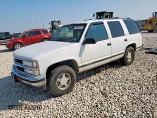 1997 Chevrolet Tahoe Police Special с VIN 1GNEC13R6VJ363750, выставлен на аукционе Copart как лот 70567575 с пробегом 80 745 миль миль и Списание • Salvage title. История ставок и продаж доступна на DreamBid. Изображение 1.