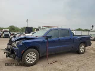 2022 Nissan Frontier SV with VIN 1N6ED1FJ4NN612919, listed as a Copart auction lot 52052075 with 52,189 mi miles and Clean title. Bid and sale history available at DreamBid. Image 1.