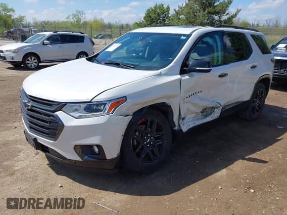 2020 Chevrolet Traverse Premier с VIN 1GNEVKKW7LJ115057, выставлен на аукционе IAAI как лот 42251770 с пробегом 52 582 миль миль и . История ставок и продаж доступна на DreamBid. Изображение 2.