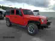 2021 Jeep Wrangler Unlimited Sahara с VIN 1C4HJXEN5MW544560, выставлен на аукционе Copart как лот 80609225 с пробегом 80 609 миль миль и Списание • Salvage title. История ставок и продаж доступна на DreamBid. Изображение 4.