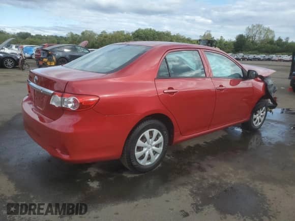 2011 Toyota Corolla S with VIN 2T1BU4EE0BC723624, listed as a Copart auction lot 81253405 with Not provided miles and Salvage title. Bid and sale history available at DreamBid. Image 3.