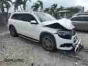 2022 Mercedes-Benz GLS 450 with VIN 4JGFF5KE1NA696833, listed as a Copart auction lot 70986725 with 57,589 mi miles and Salvage title. Bid and sale history available at DreamBid. Image 4.