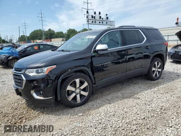 2018 Chevrolet Traverse LT с VIN 1GNEVHKWXJJ208459, выставлен на аукционе Copart как лот 66957565 с пробегом 72 277 миль миль и Списание • Salvage title. История ставок и продаж доступна на DreamBid. Изображение 1.