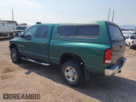2003 Dodge 2500 ST with VIN 3D7KU28D13G780676, listed as a Copart auction lot 66761755 with 107,760 mi miles and Clean title. Bid and sale history available at DreamBid. Image 2.
