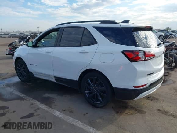 2024 Chevrolet Equinox RS с VIN 3GNAXMEGXRS151745, выставлен на аукционе IAAI как лот 43365280 с пробегом Не указан миль и . История ставок и продаж доступна на DreamBid. Изображение 3.