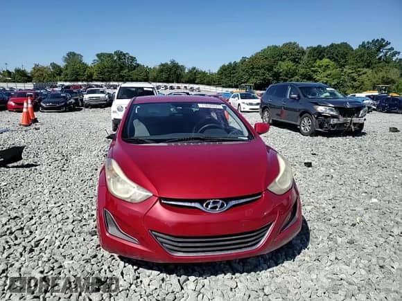 2016 Hyundai Elantra Limited with VIN KMHDH4AE7GU637638, listed as a Copart auction lot 71639425 with 184,070 mi miles and Salvage title. Bid and sale history available at DreamBid. Image 13.