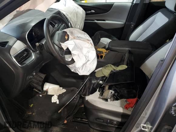 2023 Chevrolet Equinox LS z VIN 3GNAXSEG4PL175521, wystawiony jako Copart lot #66196065 z przebiegiem Nie podano mil oraz Szkoda całkowita • Salvage title. Historia ofert i sprzedaży dostępna na DreamBid. Obrazek 7.