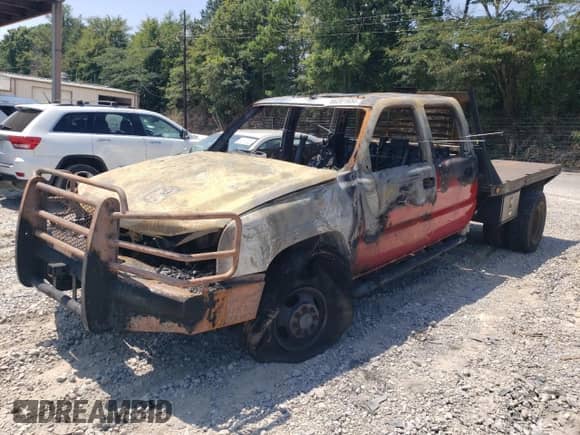 2006 Chevrolet Silverado 3500 DRW Wrk Trk с VIN 1GCJK33206F131187, выставлен на аукционе Copart как лот 68281934 с пробегом Не указан миль и Списание • Salvage title. История ставок и продаж доступна на DreamBid. Изображение 1.