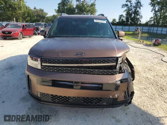 2025 Hyundai Santa Fe Calligraphy z VIN 5NMP5DGL7SH076051, wystawiony jako Copart lot #66233415 z przebiegiem 9 067 mil mil oraz Nie do naprawy • Non repairable. Historia ofert i sprzedaży dostępna na DreamBid. Obrazek 5.