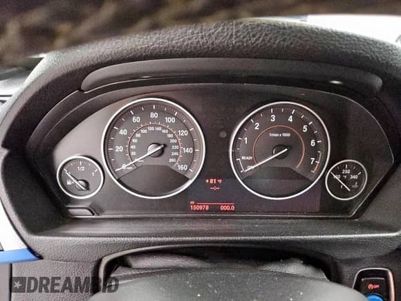 2014 BMW 3 Series 335i с VIN WBA3A9C5XEF479163, выставлен на аукционе Copart как лот 72051905 с пробегом 150 978 миль миль и Чистый • Clean title. История ставок и продаж доступна на DreamBid. Изображение 9.