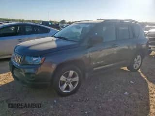 2017 Jeep Compass Sport with VIN 1C4NJCBAXHD146677, listed as a Copart auction lot 91072225 with 133,156 mi miles and Clean title. Bid and sale history available at DreamBid. Image 1.
