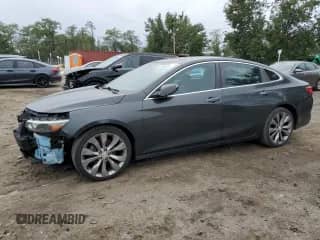 2016 Chevrolet Malibu Premier with VIN 1G1ZH5SX2GF255630, listed as a Copart auction lot 81866315 with 129,526 mi miles and Salvage title. Bid and sale history available at DreamBid. Image 1.
