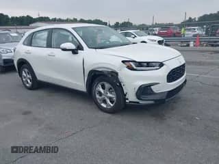 2024 Honda HR-V LX with VIN 3CZRZ1H39RM737171, listed as a IAAI auction lot 42943468 with 33,738 mi miles and . Bid and sale history available at DreamBid. Image 1.
