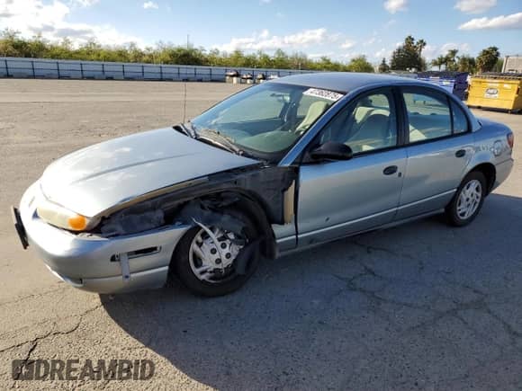 2002 Saturn SL with VIN 1G8ZS52802Z262496, listed as a Copart auction lot 47362875 with 203,307 mi miles and Salvage title. Bid and sale history available at DreamBid. Image 1.