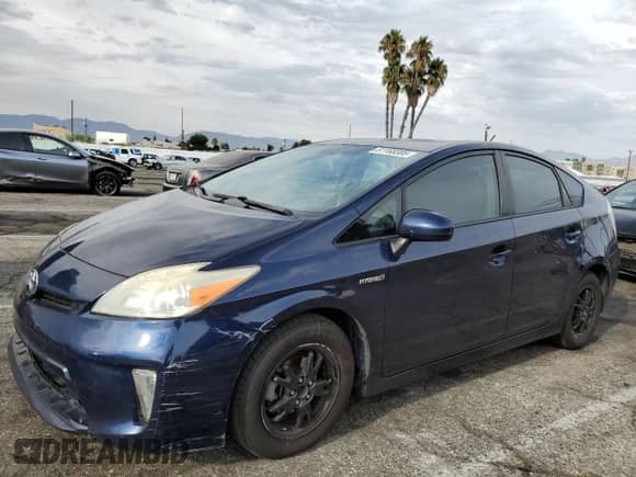 2012 Toyota Prius One с VIN JTDKN3DU6C1479824, выставлен на аукционе Copart как лот 81160305 с пробегом 168 531 миль миль и Чистый • Clean title. История ставок и продаж доступна на DreamBid. Изображение 1.