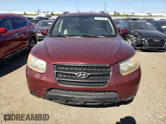 2008 Hyundai Santa Fe GLS z VIN 5NMSG73D78H136150, wystawiony jako Copart lot #70145754 z przebiegiem Nie podano mil oraz Szkoda całkowita • Salvage title. Historia ofert i sprzedaży dostępna na DreamBid. Obrazek 5.