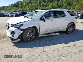 2023 Chevrolet Traverse High Country с VIN 1GNEVNKW6PJ193613, выставлен на аукционе Copart как лот 70387615 с пробегом 38 609 миль миль и Списание • Salvage title. История ставок и продаж доступна на DreamBid. Изображение 1.