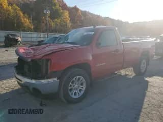 2011 GMC Sierra 1500 Work Truck z VIN 1GTN2TE02BZ128071, wystawiony jako Copart lot #77548234 z przebiegiem 31 006 mil mil oraz Szkoda całkowita • Salvage title. Historia ofert i sprzedaży dostępna na DreamBid. Obrazek 1.