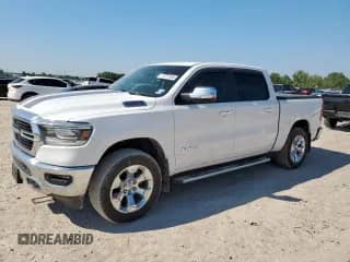 2021 Ram 1500 Lone Star z VIN 1C6RREFT7MN661973, wystawiony jako Copart lot #71277265 z przebiegiem 98 114 mil mil oraz Szkoda całkowita • Salvage title. Historia ofert i sprzedaży dostępna na DreamBid. Obrazek 1.