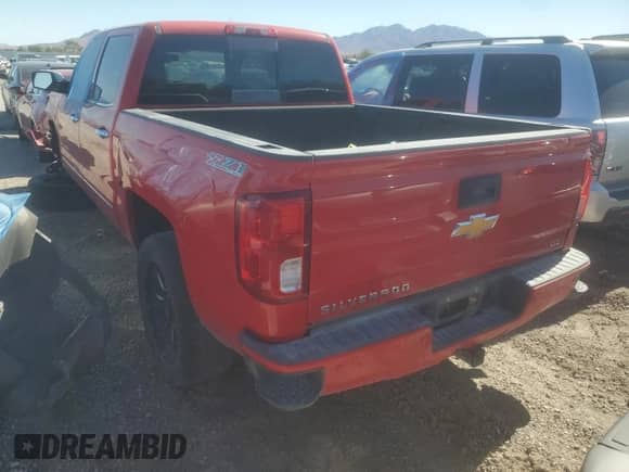 2017 Chevrolet Silverado 1500 LTZ with VIN 3GCUKSEJ6HG143499, listed as a Copart auction lot 63720175 with Not provided miles and Salvage title. Bid and sale history available at DreamBid. Image 2.