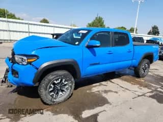 2021 Toyota Tacoma SR5 с VIN 3TMDZ5BN5MM106279, выставлен на аукционе Copart как лот 71455135 с пробегом 60 923 миль миль и Списание • Salvage title. История ставок и продаж доступна на DreamBid. Изображение 1.