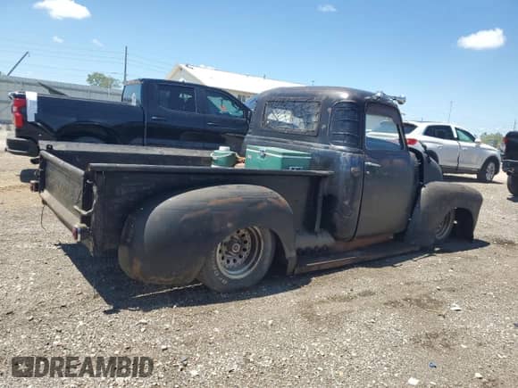 1953 Chevrolet Silverado 1500 с VIN B53J014748, выставлен на аукционе Copart как лот 60928374 с пробегом 94 306 миль миль и На запчасти • Non repairable. История ставок и продаж доступна на DreamBid. Изображение 3.