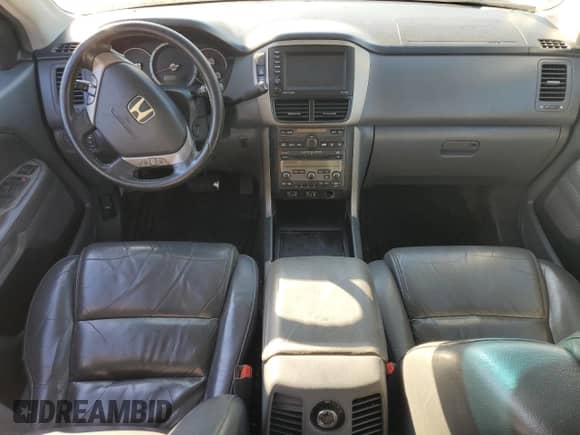 2006 Honda Pilot EX-L with VIN 2HKYF18726H553088, listed as a Copart auction lot 85085765 with Not provided miles and Clean title. Bid and sale history available at DreamBid. Image 8.