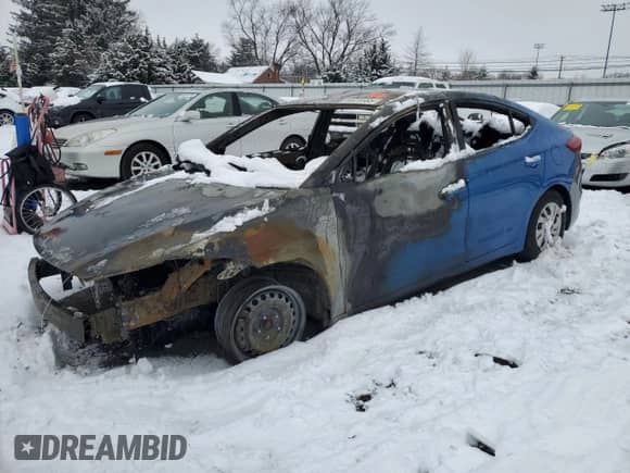 2018 Hyundai Elantra z VIN N0V1N44025955, wystawiony jako Copart lot #44025955 z przebiegiem Nie podano mil oraz Nie do naprawy • Non repairable. Historia ofert i sprzedaży dostępna na DreamBid. Obrazek 1.