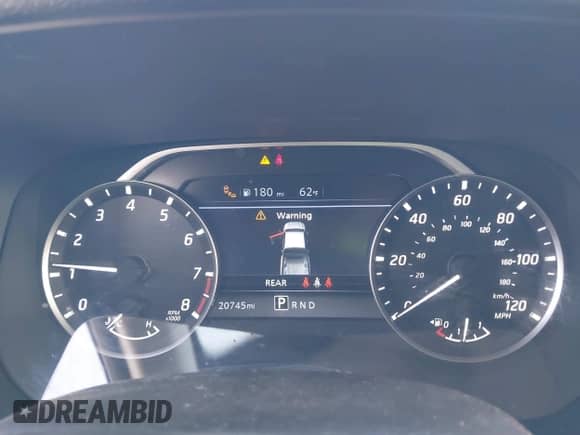 2023 Nissan Frontier SV with VIN 1N6ED1EJXPN659912, listed as a IAAI auction lot 41393027 with 20,745 mi miles and . Bid and sale history available at DreamBid. Image 7.