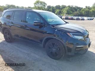 2020 Honda Pilot Black Edition z VIN 5FNYF6H70LB065393, wystawiony jako IAAI lot #42775428 z przebiegiem 63 950 mil mil oraz . Historia ofert i sprzedaży dostępna na DreamBid. Obrazek 1.