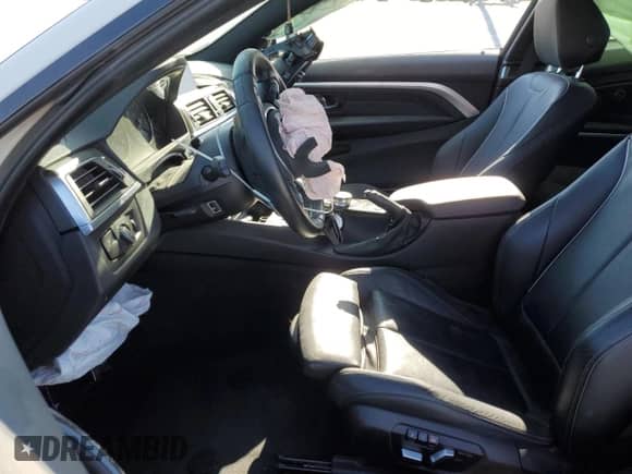 2019 BMW 4 Series 440i with VIN WBA4W7C56KAG52196, listed as a Copart auction lot 46634704 with Not provided miles and Salvage title. Bid and sale history available at DreamBid. Image 7.