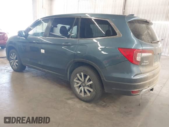 2020 Honda Pilot EX z VIN 5FNYF6H30LB038045, wystawiony jako IAAI lot #42203482 z przebiegiem Nie podano mil oraz . Historia ofert i sprzedaży dostępna na DreamBid. Obrazek 3.