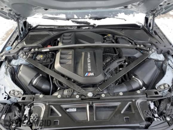 2021 BMW M3 с VIN WBS53AY01MFL20155, выставлен на аукционе Copart как лот 88773105 с пробегом 48 612 миль миль и Списание • Salvage title. История ставок и продаж доступна на DreamBid. Изображение 13.