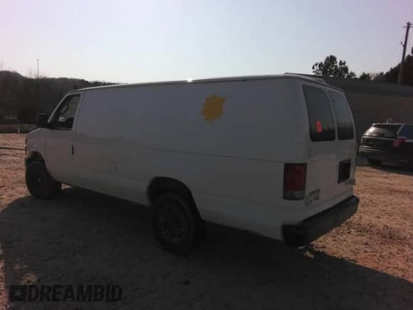 2013 Ford Econoline Cargo Commercial with VIN 1FTNS2EW7DDA58422, listed as a Copart auction lot 48943125 with Not provided miles and Salvage title. Bid and sale history available at DreamBid. Image 2.