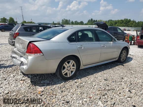 2013 Chevrolet Impala LT with VIN 2G1WG5E36D1152499, listed as a Copart auction lot 68478755 with 171,794 mi miles and Clean title. Bid and sale history available at DreamBid. Image 3.