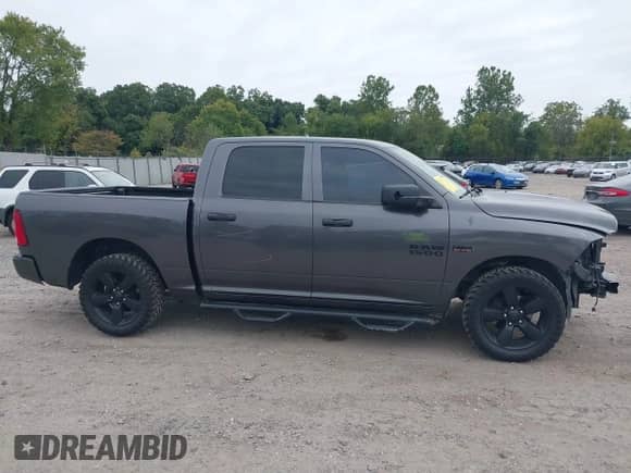 2017 Ram 1500 Express with VIN 1C6RR6KT1HS763501, listed as a IAAI auction lot 43275008 with 109,108 mi miles and . Bid and sale history available at DreamBid. Image 13.