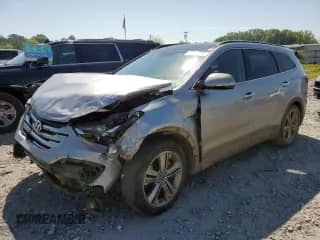 2013 Hyundai Santa Fe Limited with VIN KM8SR4HF6DU001386, listed as a Copart auction lot 53731345 with 162,028 mi miles and Salvage title. Bid and sale history available at DreamBid. Image 1.