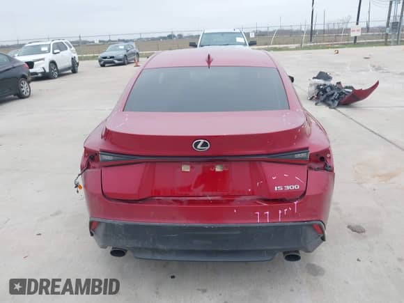 2022 Lexus IS 300 z VIN JTHDA1D21N5119328, wystawiony jako IAAI lot #41558644 z przebiegiem 44 241 mil mil oraz . Historia ofert i sprzedaży dostępna na DreamBid. Obrazek 16.