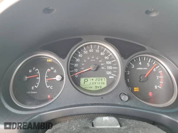 2006 Subaru Forester X with VIN JF1SG65606H729314, listed as a Copart auction lot 60704355 with 97,236 mi miles and Salvage title. Bid and sale history available at DreamBid. Image 9.