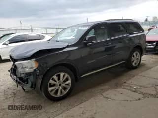2012 Dodge Durango Crew with VIN 1C4SDJDT8CC358831, listed as a Copart auction lot 53525415 with 120,481 mi miles and Salvage title. Bid and sale history available at DreamBid. Image 1.