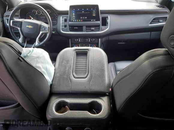2021 Chevrolet Suburban LT with VIN 1GNSKCKD4MR448951, listed as a Copart auction lot 60559385 with 80,370 mi miles and Salvage title. Bid and sale history available at DreamBid. Image 8.