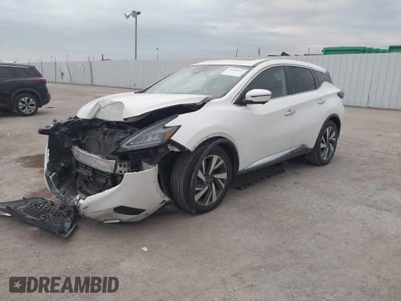 2023 Nissan Murano SL z VIN 5N1AZ2CJ6PC127169, wystawiony jako IAAI lot #43288947 z przebiegiem 70 382 mil mil oraz . Historia ofert i sprzedaży dostępna na DreamBid. Obrazek 2.