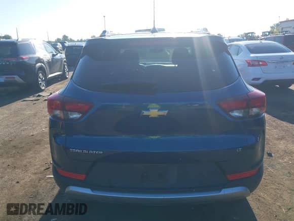 2021 Chevrolet TrailBlazer LT with VIN KL79MPS2XMB118020, listed as a IAAI auction lot 43067232 with 58,358 mi miles and . Bid and sale history available at DreamBid. Image 16.