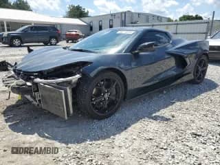 2021 Chevrolet Corvette 3LT with VIN 1G1YC3D43M5113029, listed as a Copart auction lot 60210544 with 27,860 mi miles and Clean title. Bid and sale history available at DreamBid. Image 1.