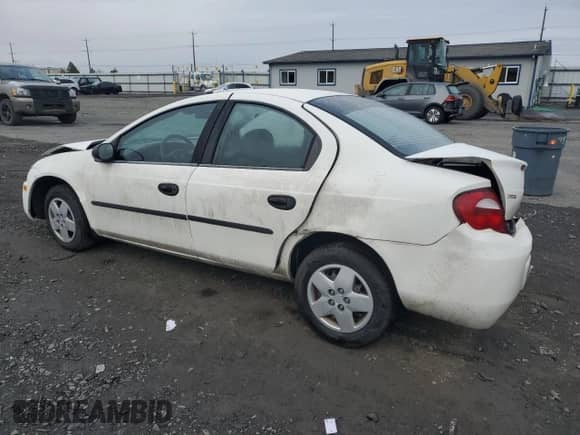 2005 Dodge Neon SE with VIN 1B3ES26C85D108994, listed as a Copart auction lot 84224244 with 176,146 mi miles and Salvage title. Bid and sale history available at DreamBid. Image 2.