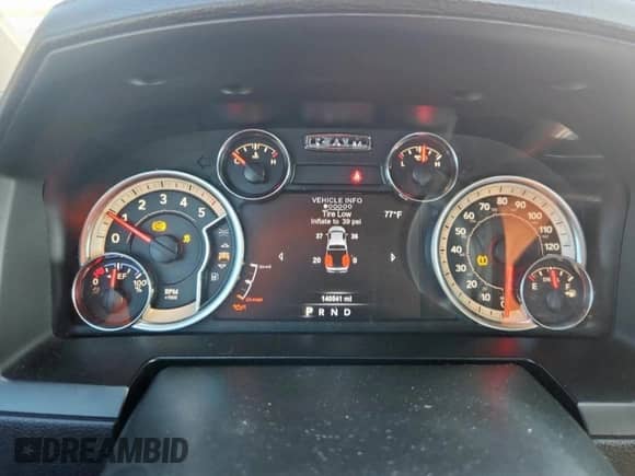 2018 Ram 1500 Laramie с VIN 1C6RR7NM9JS253543, выставлен на аукционе Copart как лот 84920625 с пробегом 140 541 миль миль и Чистый • Clean title. История ставок и продаж доступна на DreamBid. Изображение 9.