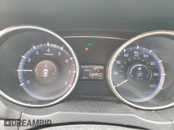 2011 Hyundai Sonata Limited с VIN 5NPEC4ACXBH090065, выставлен на аукционе Copart как лот 67213715 с пробегом 149 699 миль миль и Чистый • Clean title. История ставок и продаж доступна на DreamBid. Изображение 9.